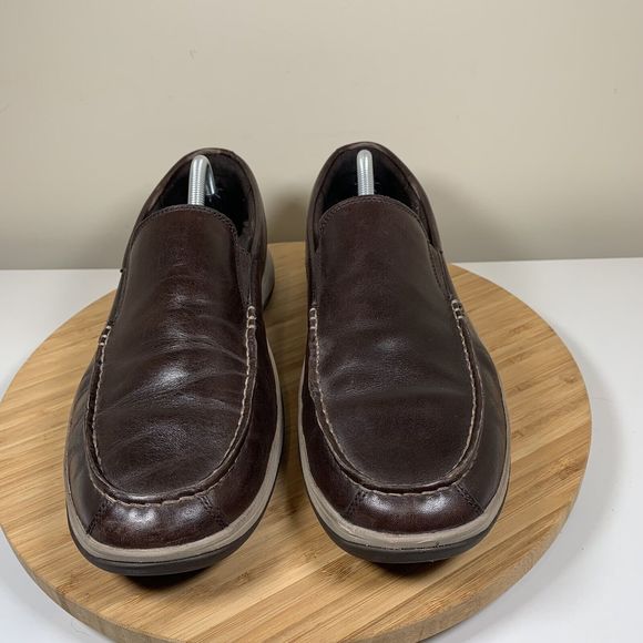 Cole Haan Grand Atlantic Loafer Brown Leather Slip On‎ Comfort Men's 11.5 - Picture 2 of 8